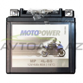 MotoPower 4 Ah MP4L-BS