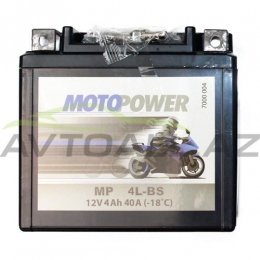 MotoPower 4 Ah MP4L-BS