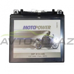 MotoPower 14 Ah MPX14-BS